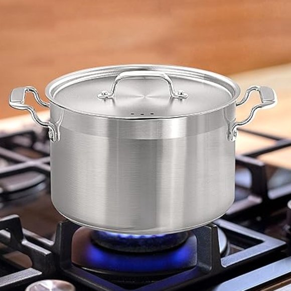 5-Quart Stainless Steel Stockpot ( new with box) - Picture 1 of 7